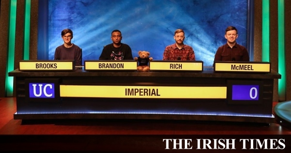 ‘A great experience’: Dublin student’s team wins University Challenge