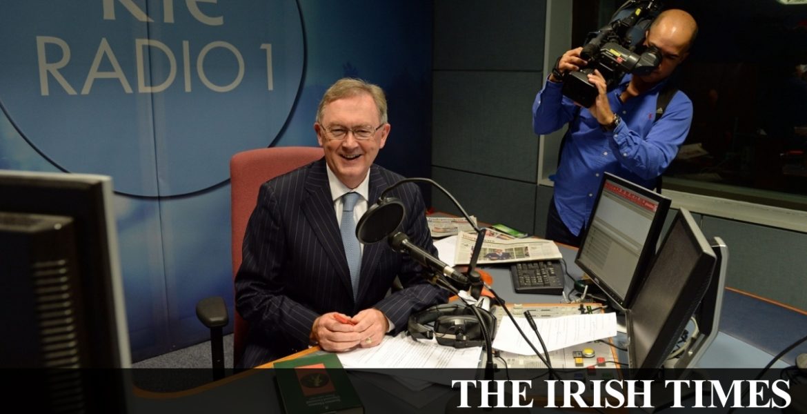 A hard act to follow: Sean O’Rourke will be missed by more than just his listeners
